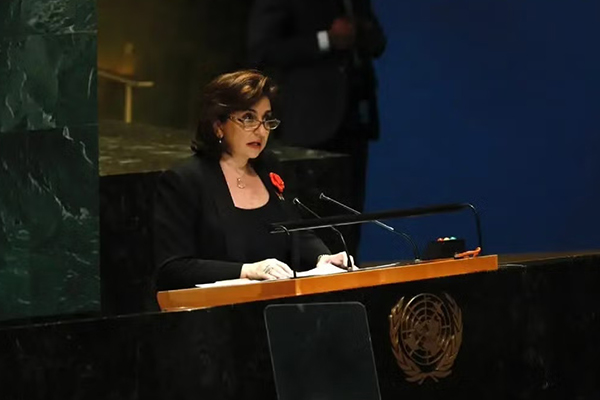 Speech: We should not doubt for a moment that we will see a world free of violence for women and girls, for our children and theirs